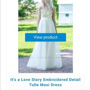 FillyFlair tulle gown